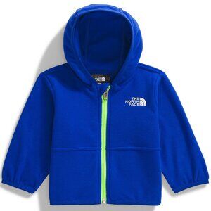 The North Face Baby Glacier Full Zip Hoodie Blue Size 0-3 Months